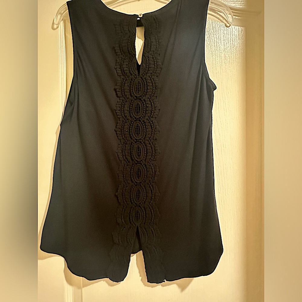 Gorgeous brand new, never worn jet black top